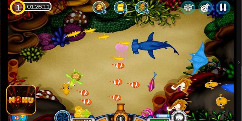 Bắn Cá Ăn Xu - Các loại mục tiêu phổ biến trong game